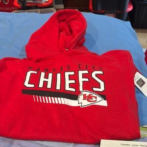 NWT NFL Kansas City Chiefs Hoodie Sweatshirt Sz XL Z54